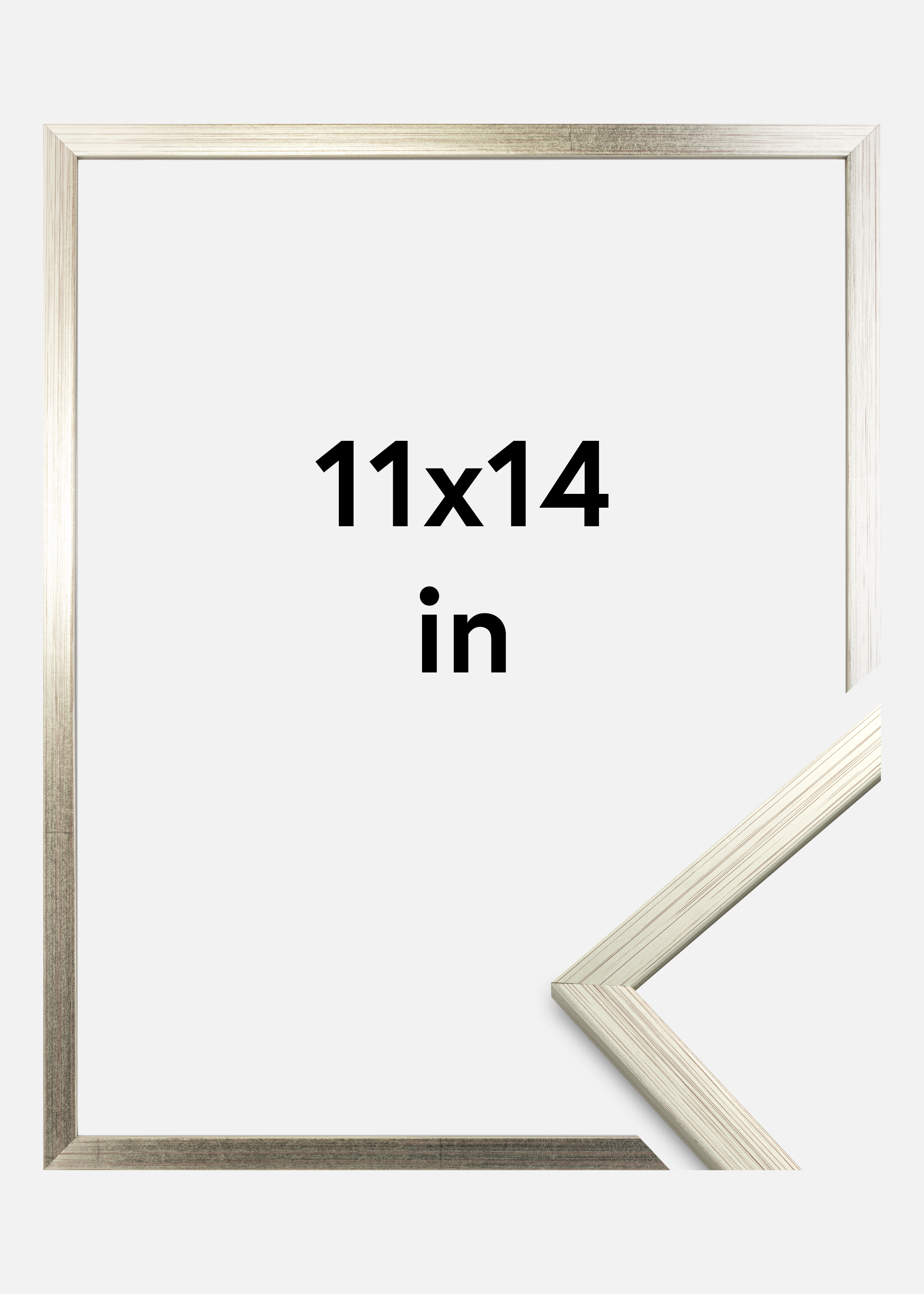 Frame Edsbyn Silver 11x14 inches (27.94x35.56 cm)