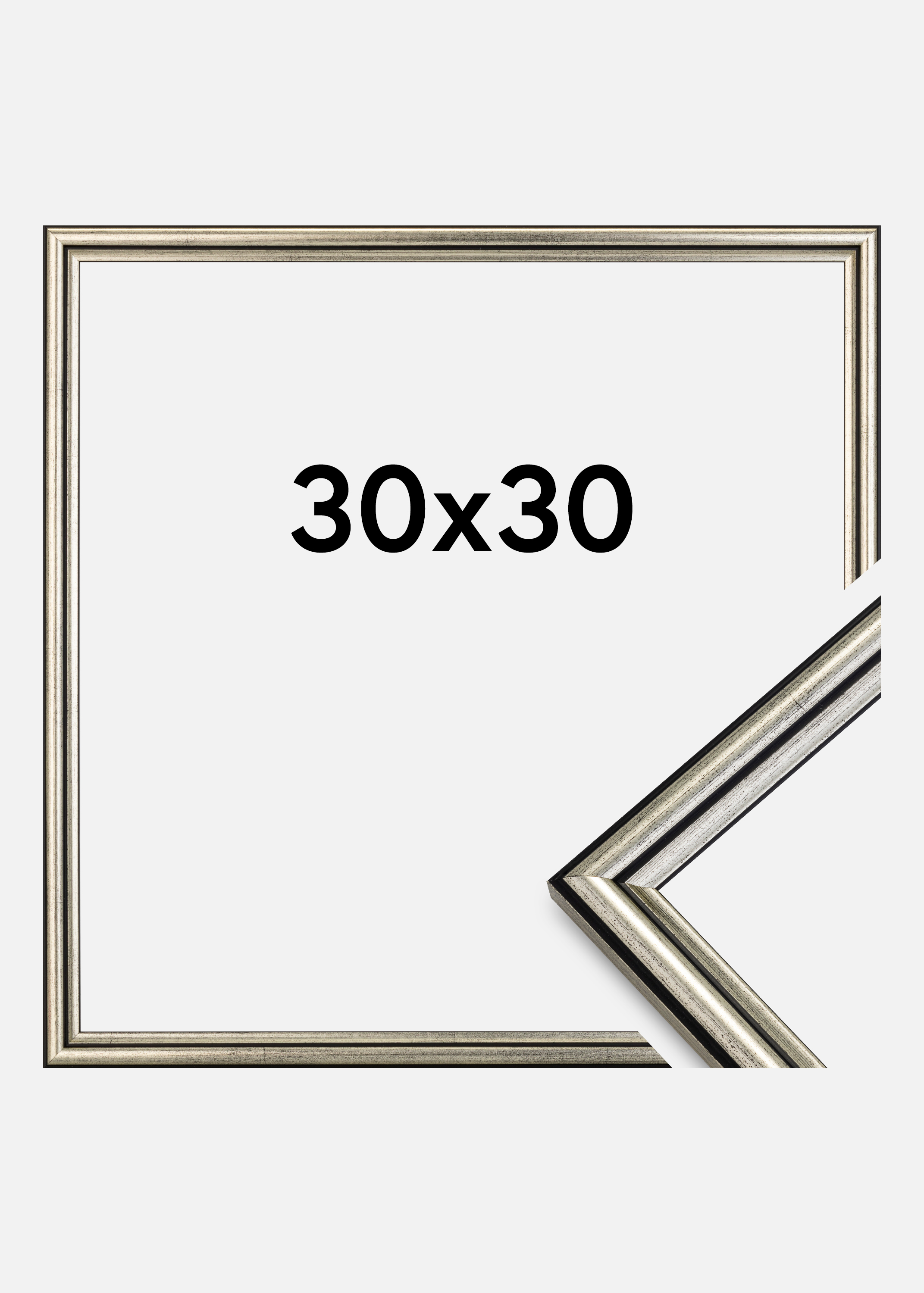 Frame Horndal Silver 30x30 cm