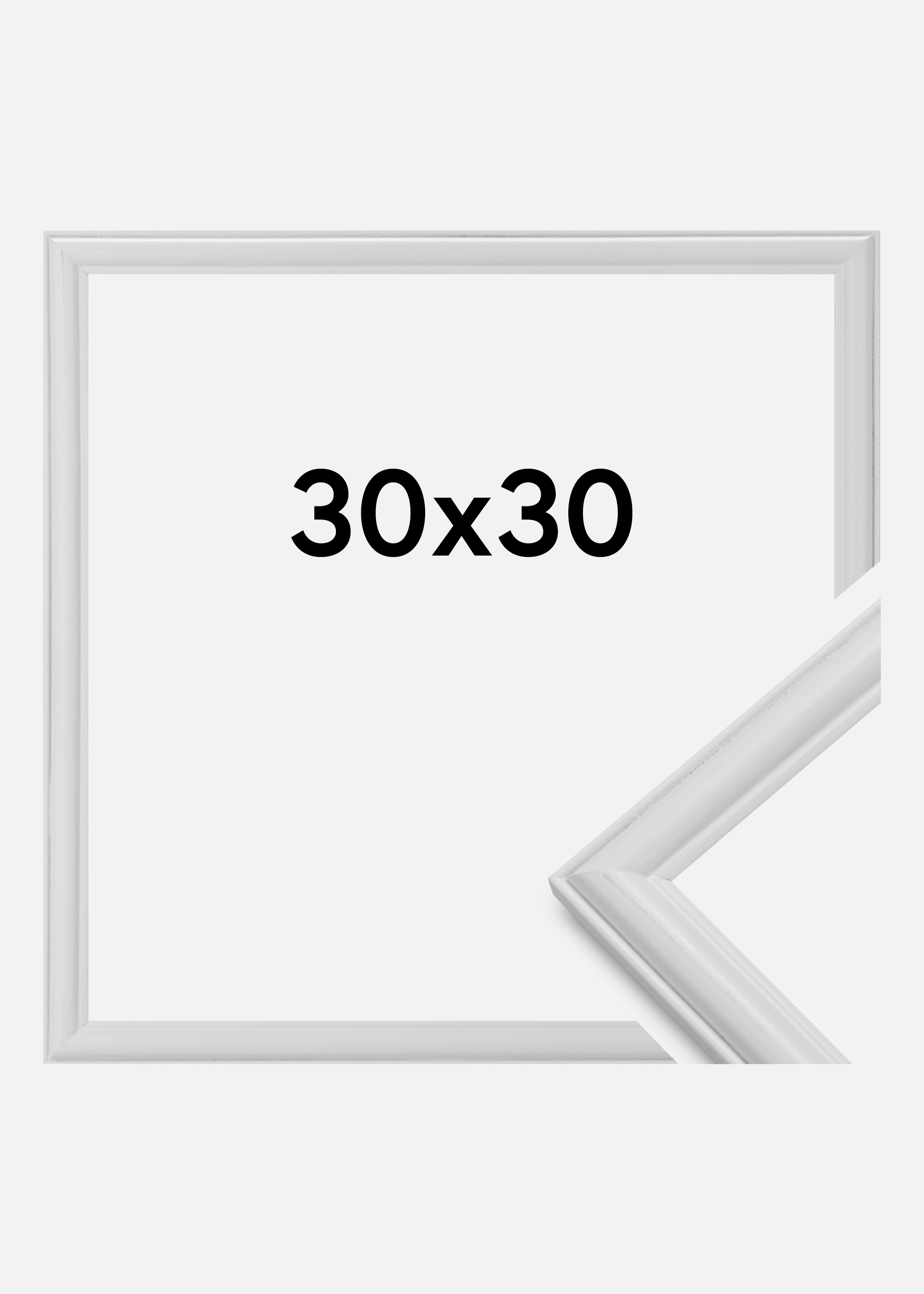 Frame Line White 30x30 cm