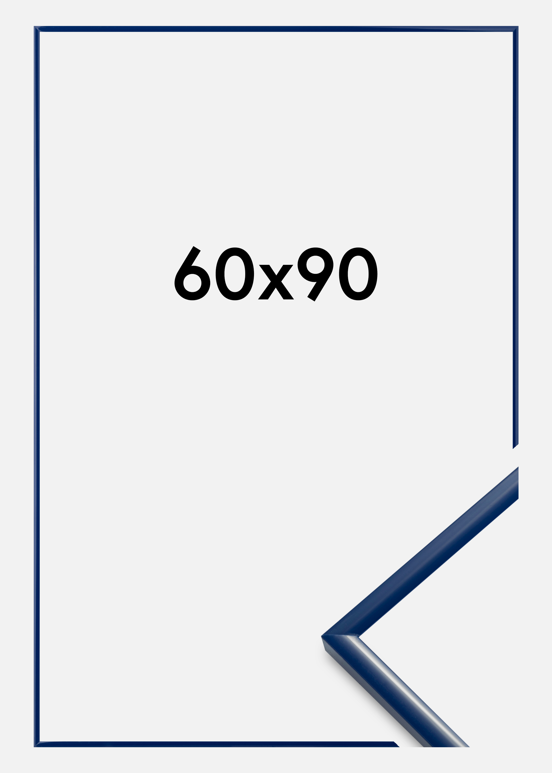 Frame New Lifestyle Blue 60x90 cm