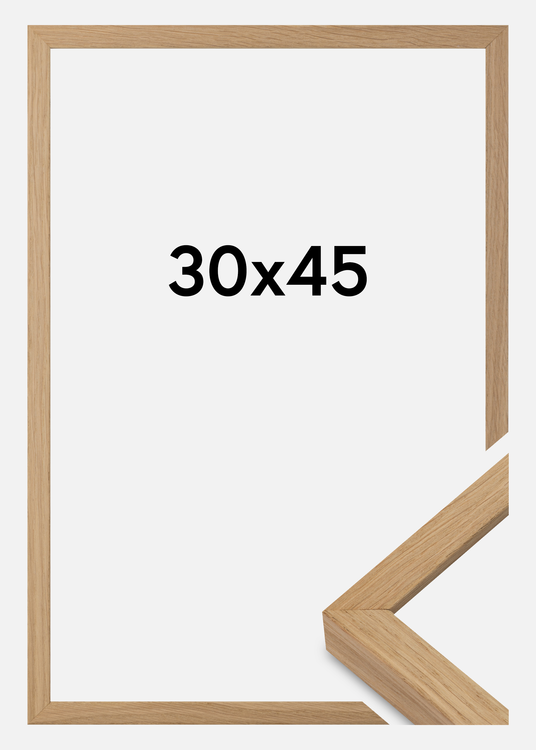Frame Nielsen Premium Quadrum Oak 30x45 cm