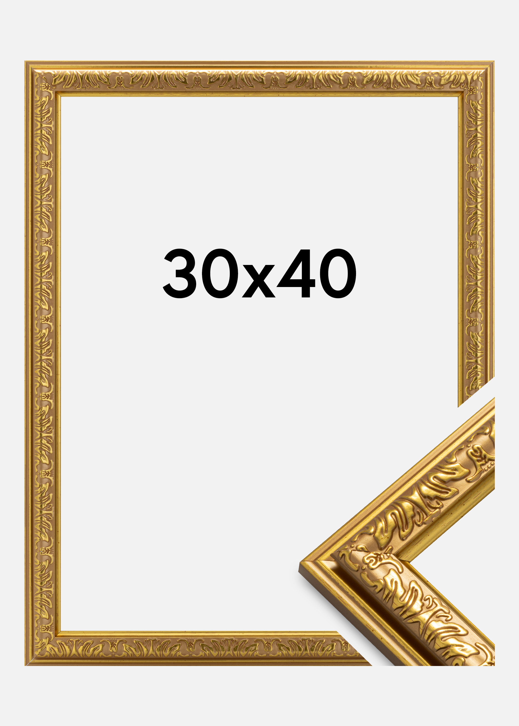 Frame Nostalgia Gold 30x40 cm