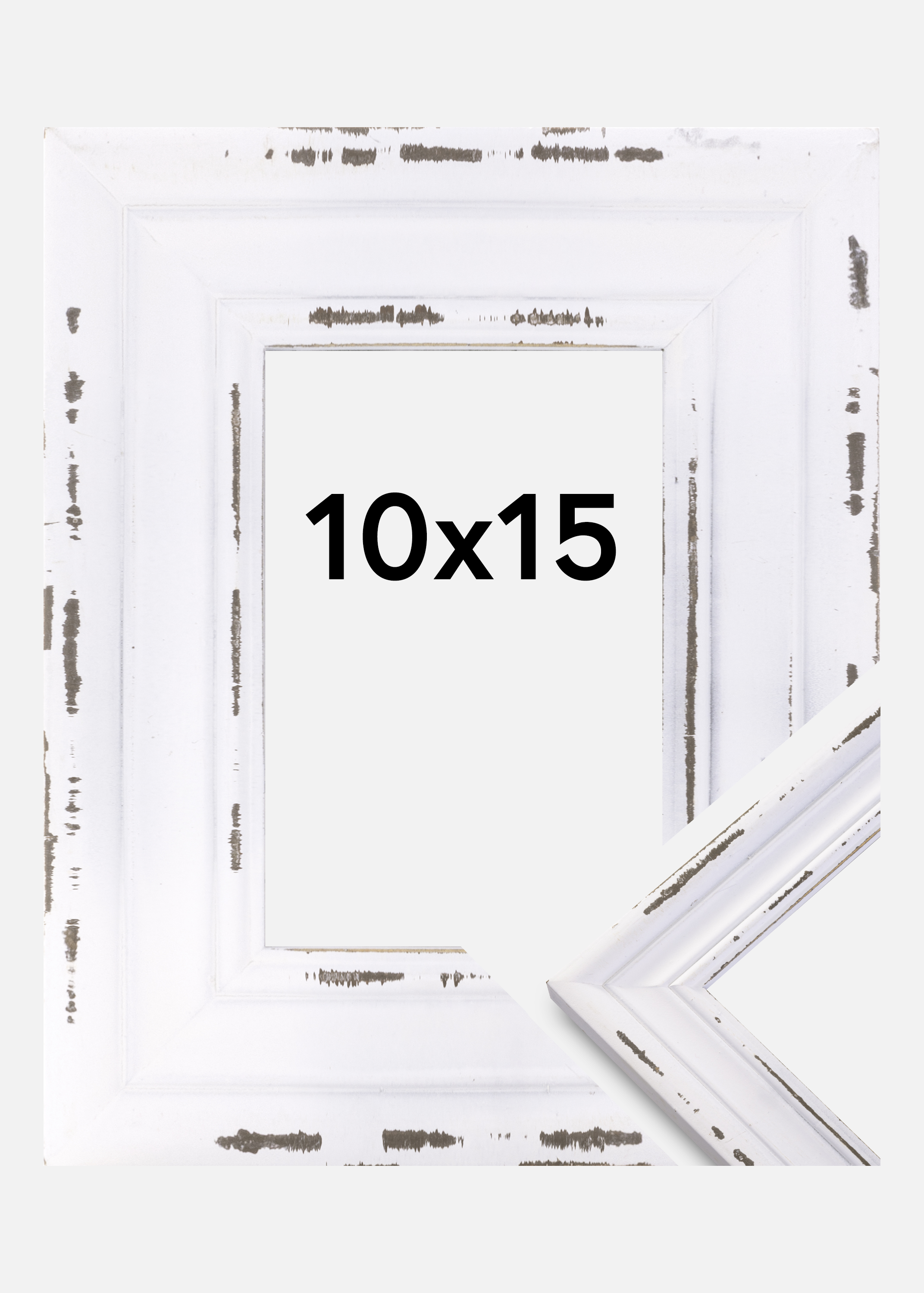 Frame Rivoli White 10x15 cm