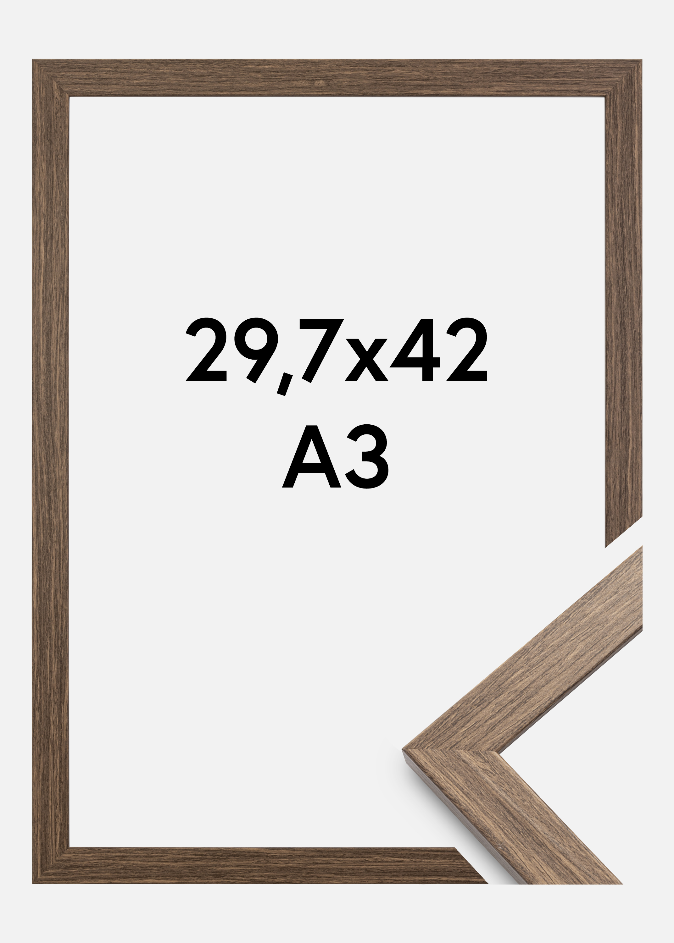 Frame Stilren Cold Brown 29.7x42 cm (A3)