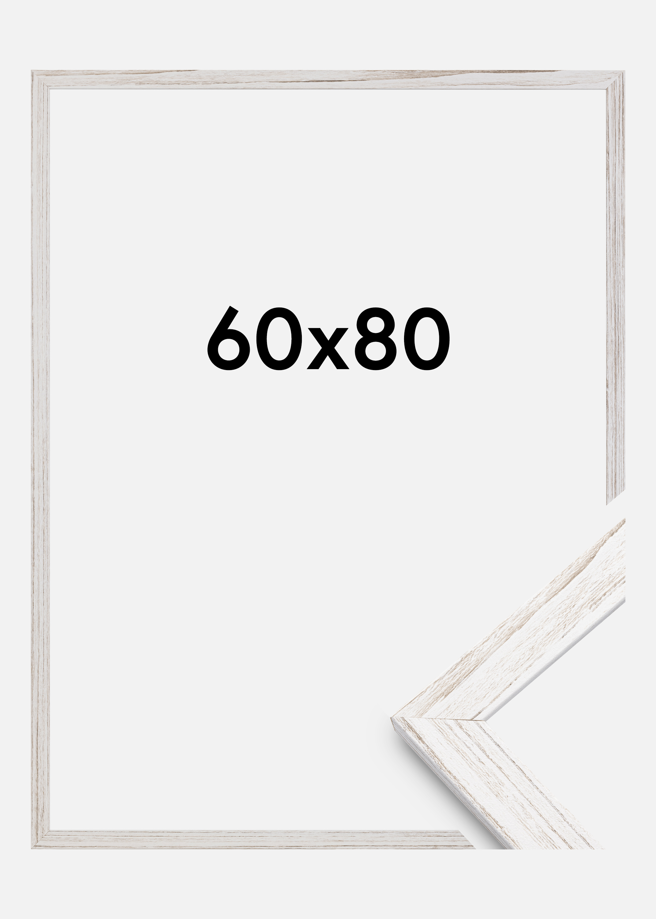 Frame Stilren Acrylic glass Vintage White 60x80 cm