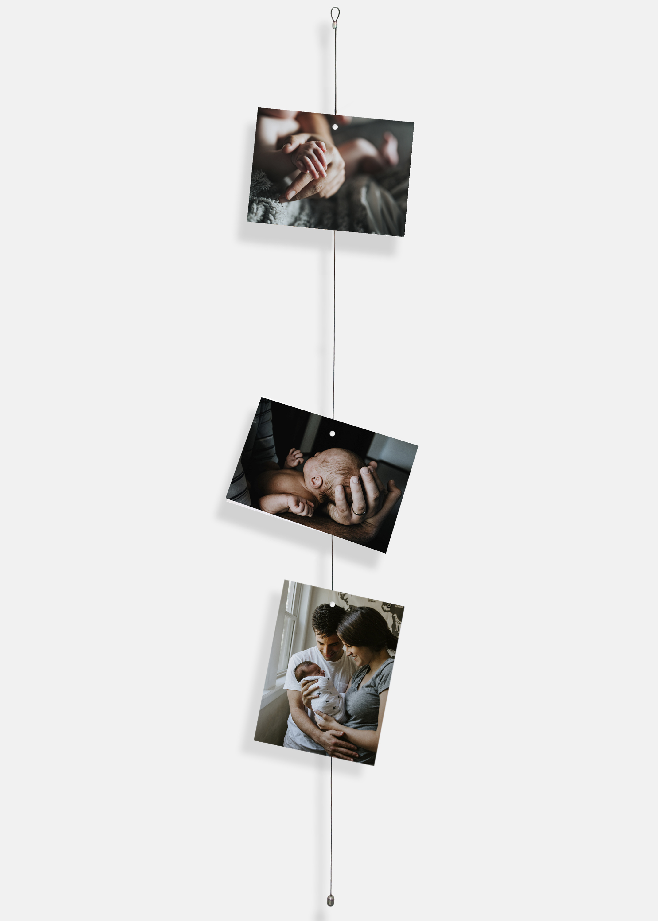 Photo wire 150cm - Silver