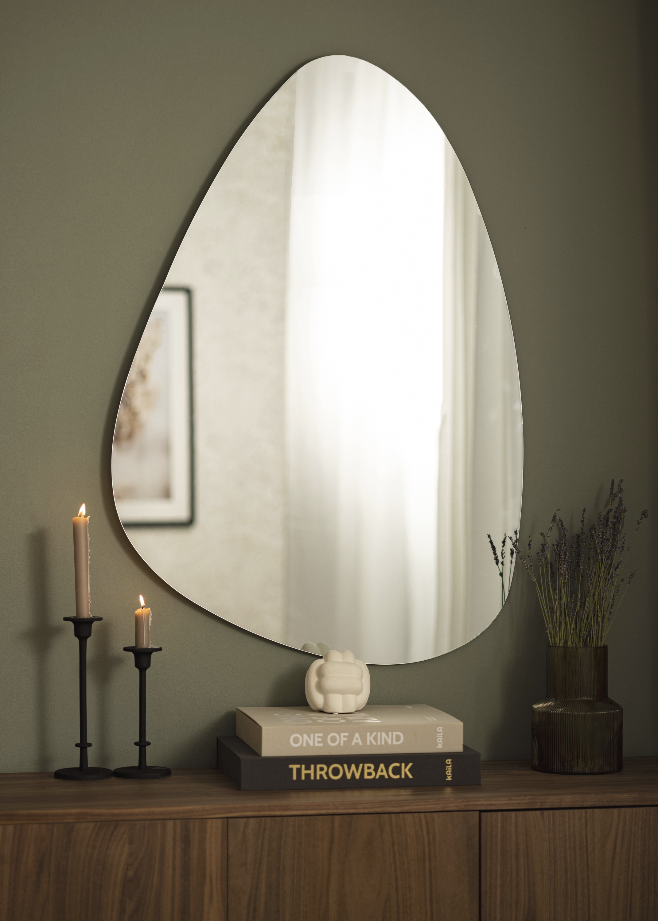 Mirror Egg 70x100 cm