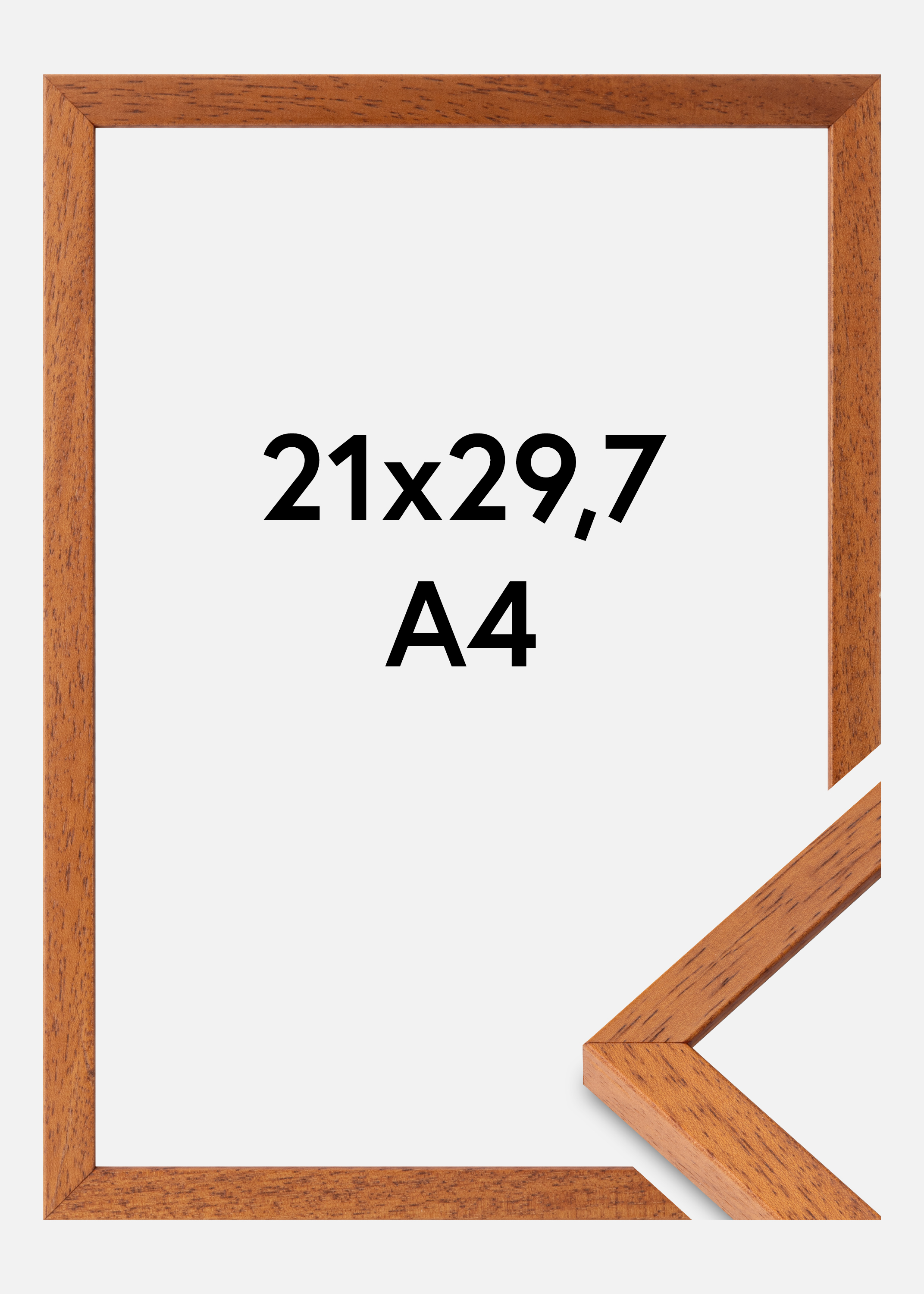 Frame Ares Acrylic Glass Cherry 21x29.7 cm (A4)