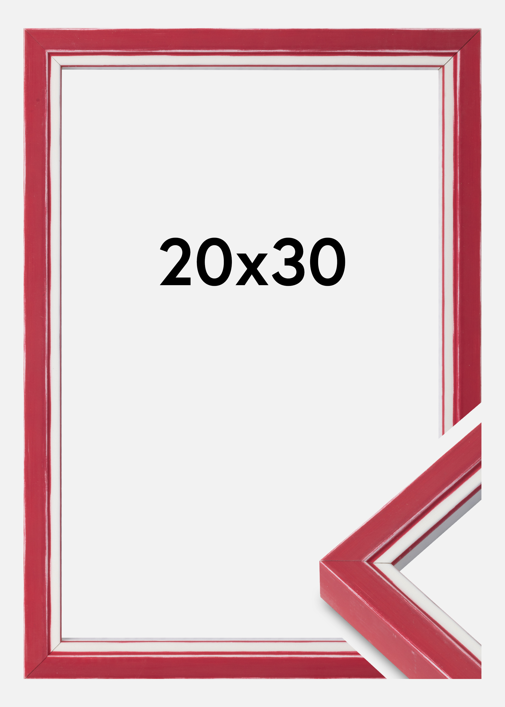 Frame Diana Acrylic Glass Red 20x30 cm