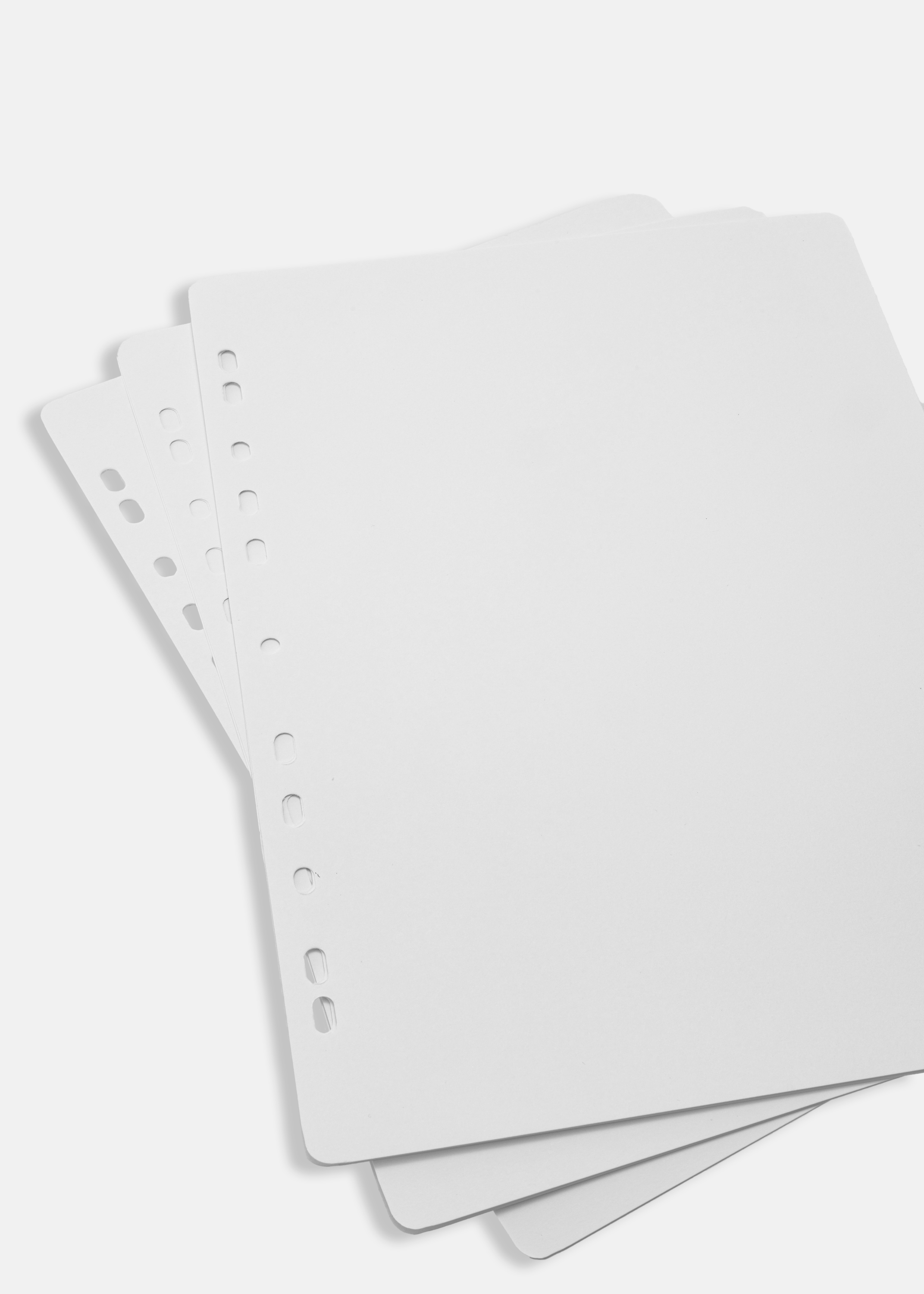 Album pages - 25 White sheets