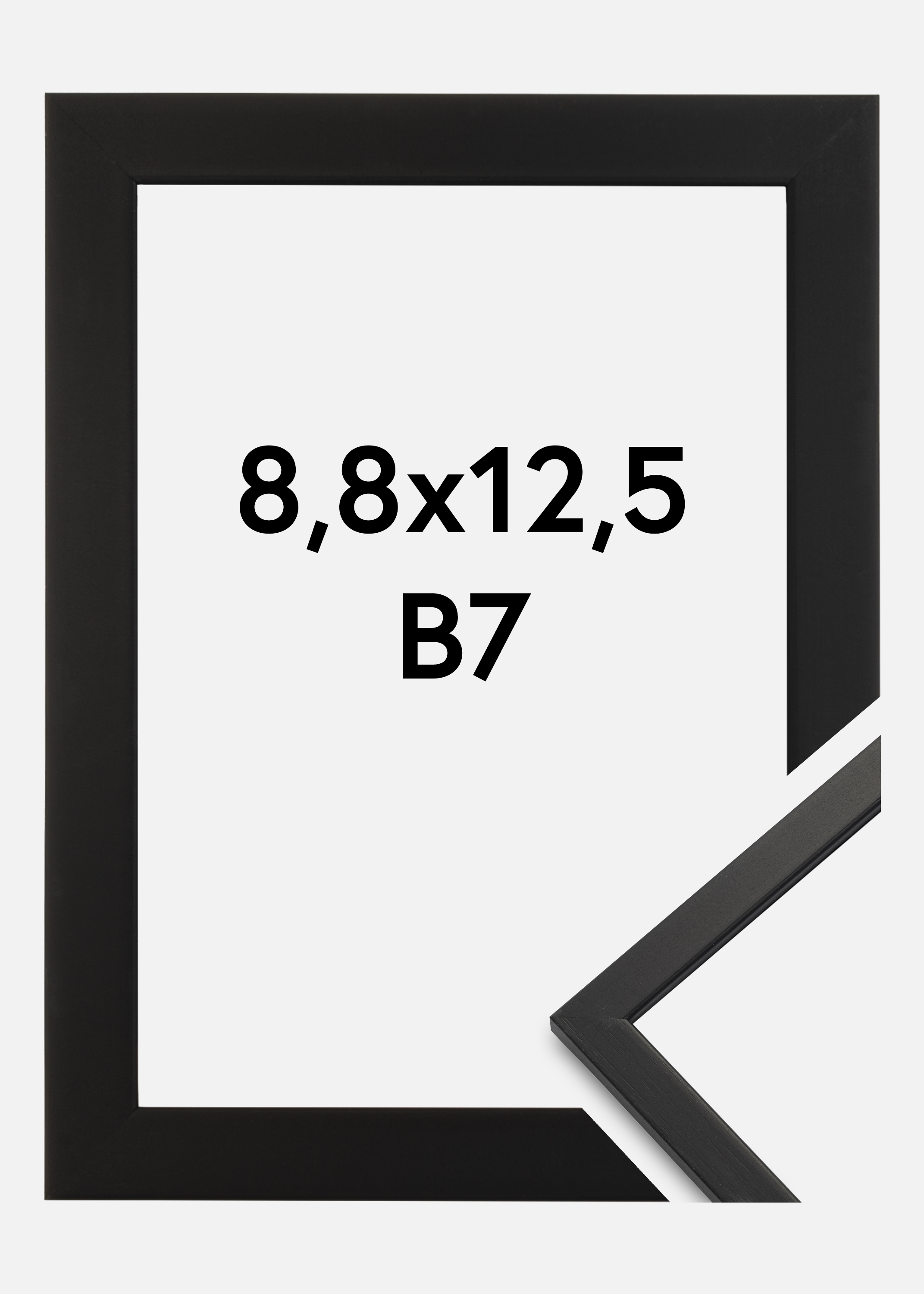 Frame Edsbyn Acrylic glass Black B7