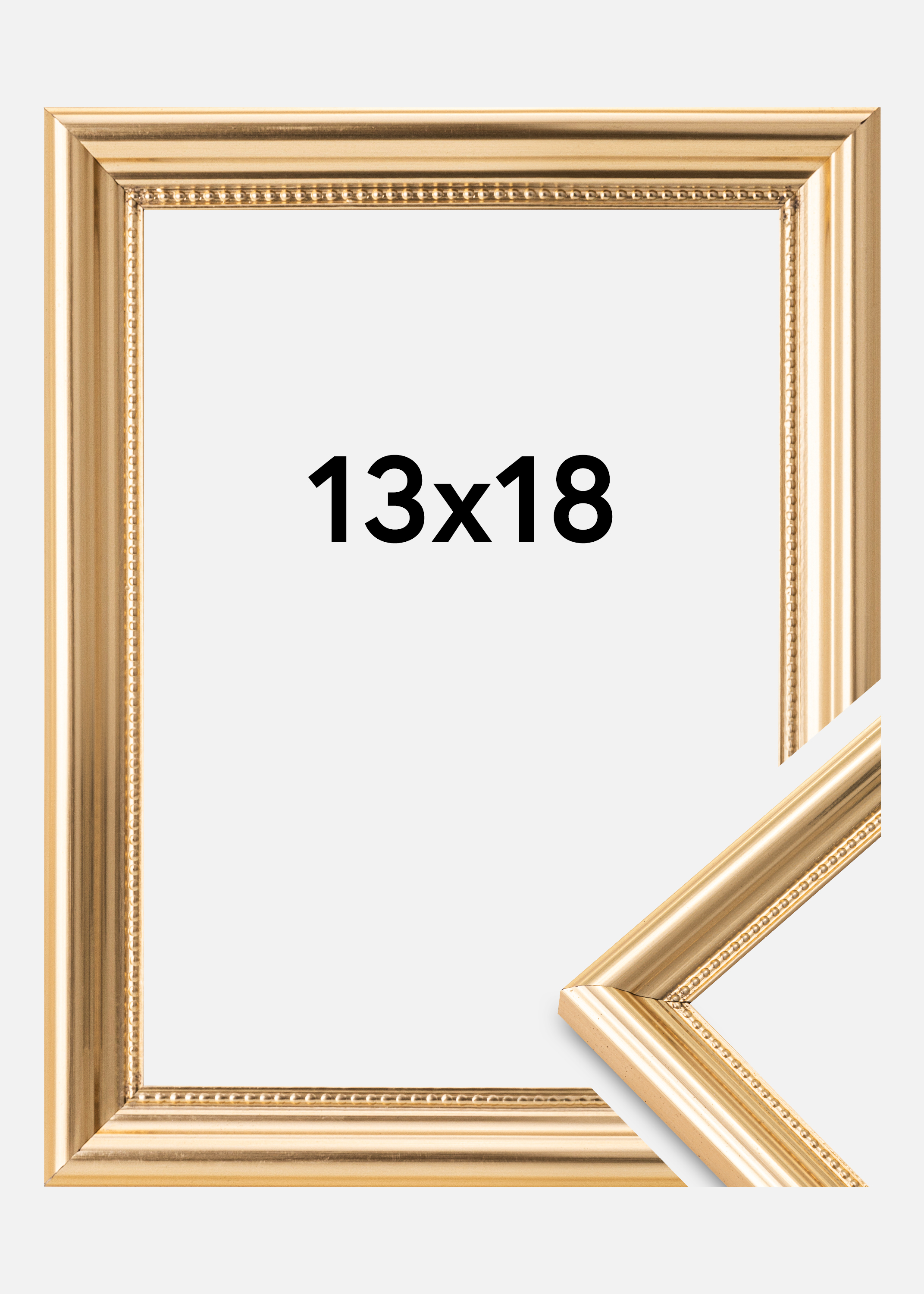 Frame Gala Acrylic Glass Gold 13x18 cm