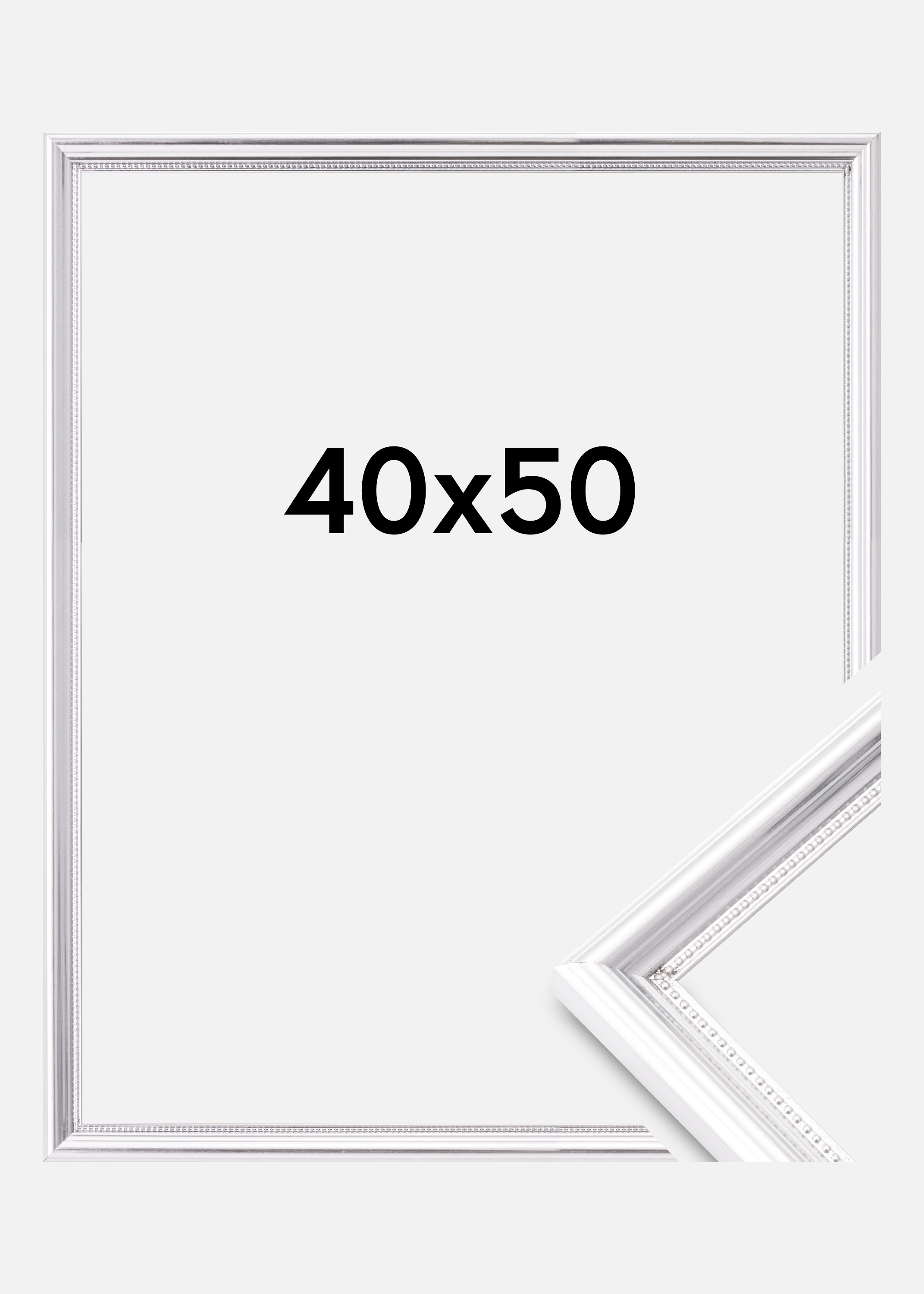Frame Gala Acrylic Glass Silver 40x50 cm
