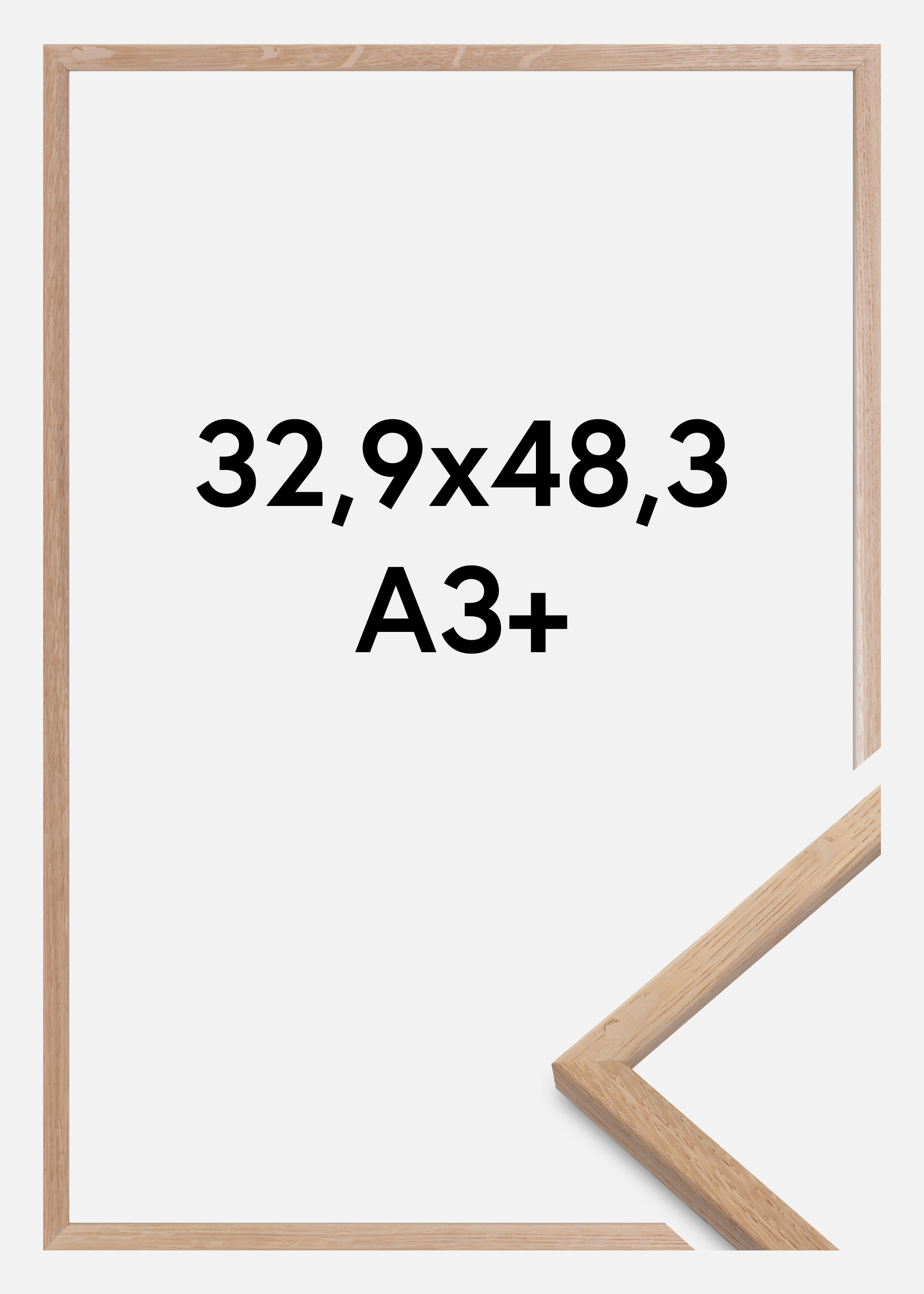 Frame Rock Oak 32.9x48.3 cm (A3+)