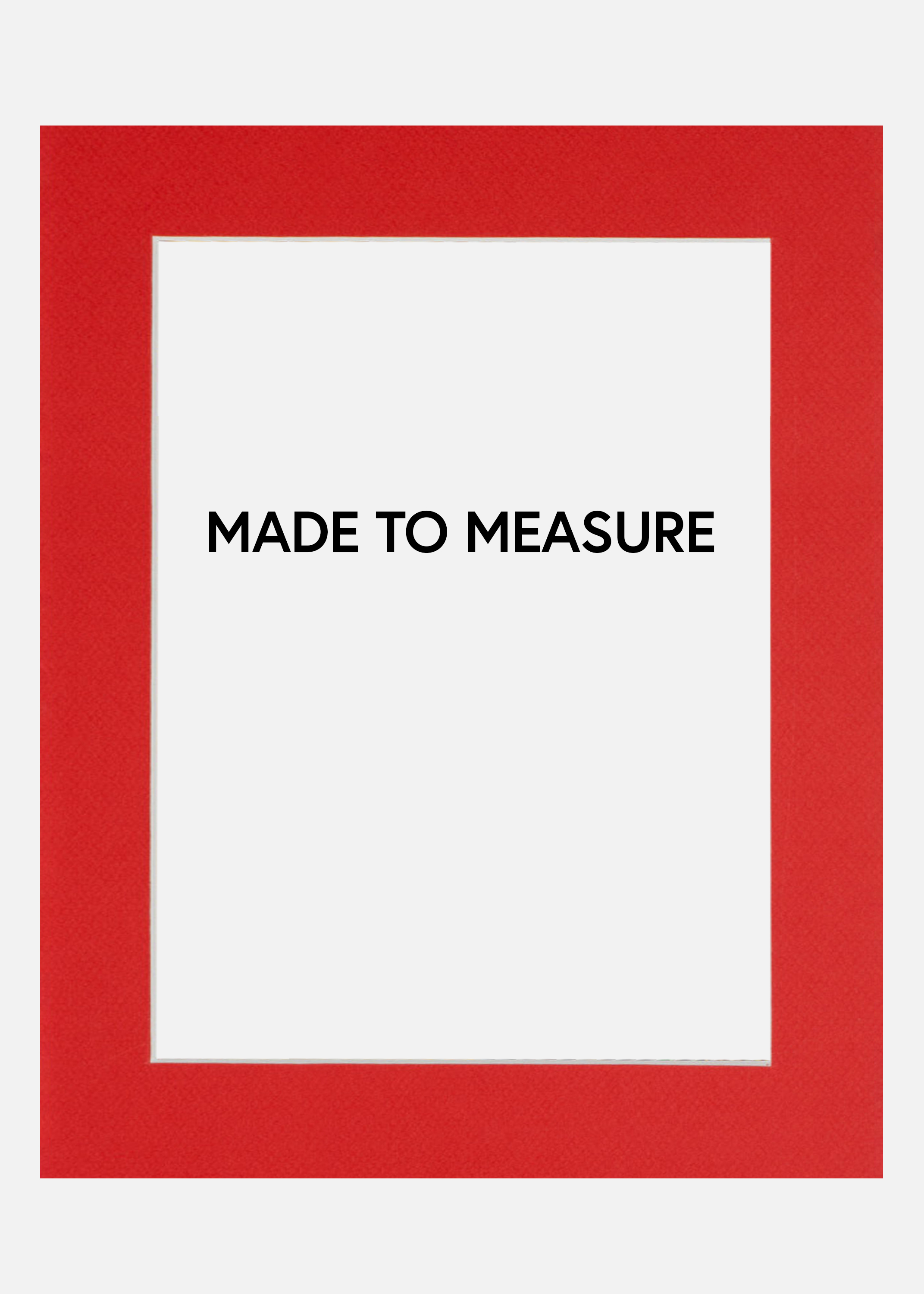 Mount Red (White Core) - Custom Size