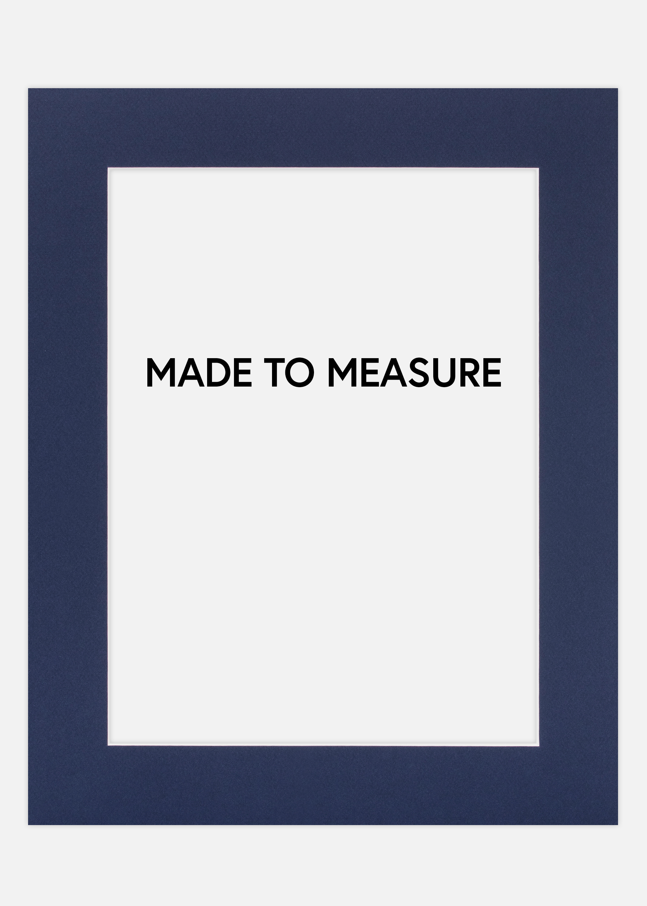 Mount Navy - Custom Size (White Core)