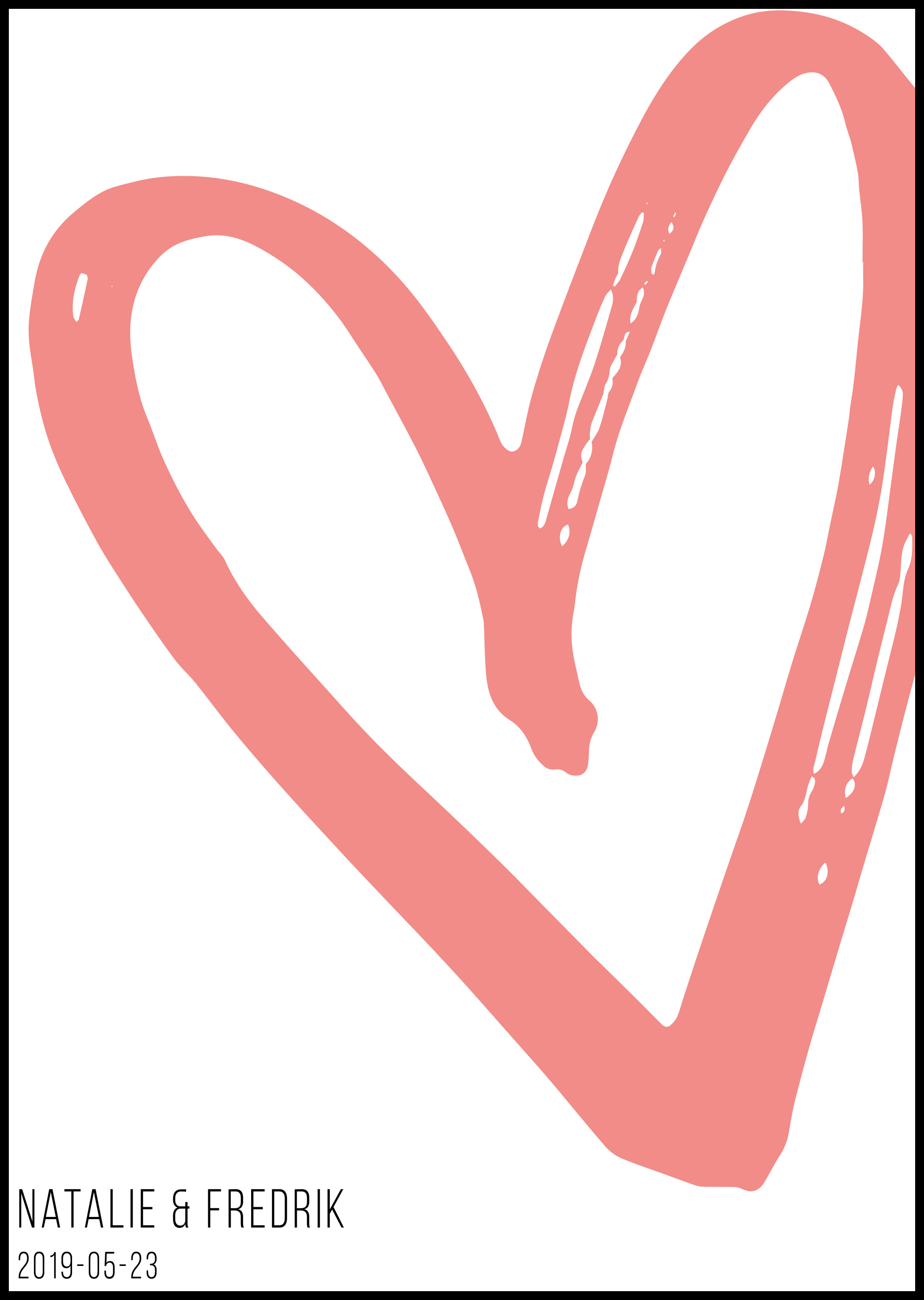 Big Heart (40x50 cm)