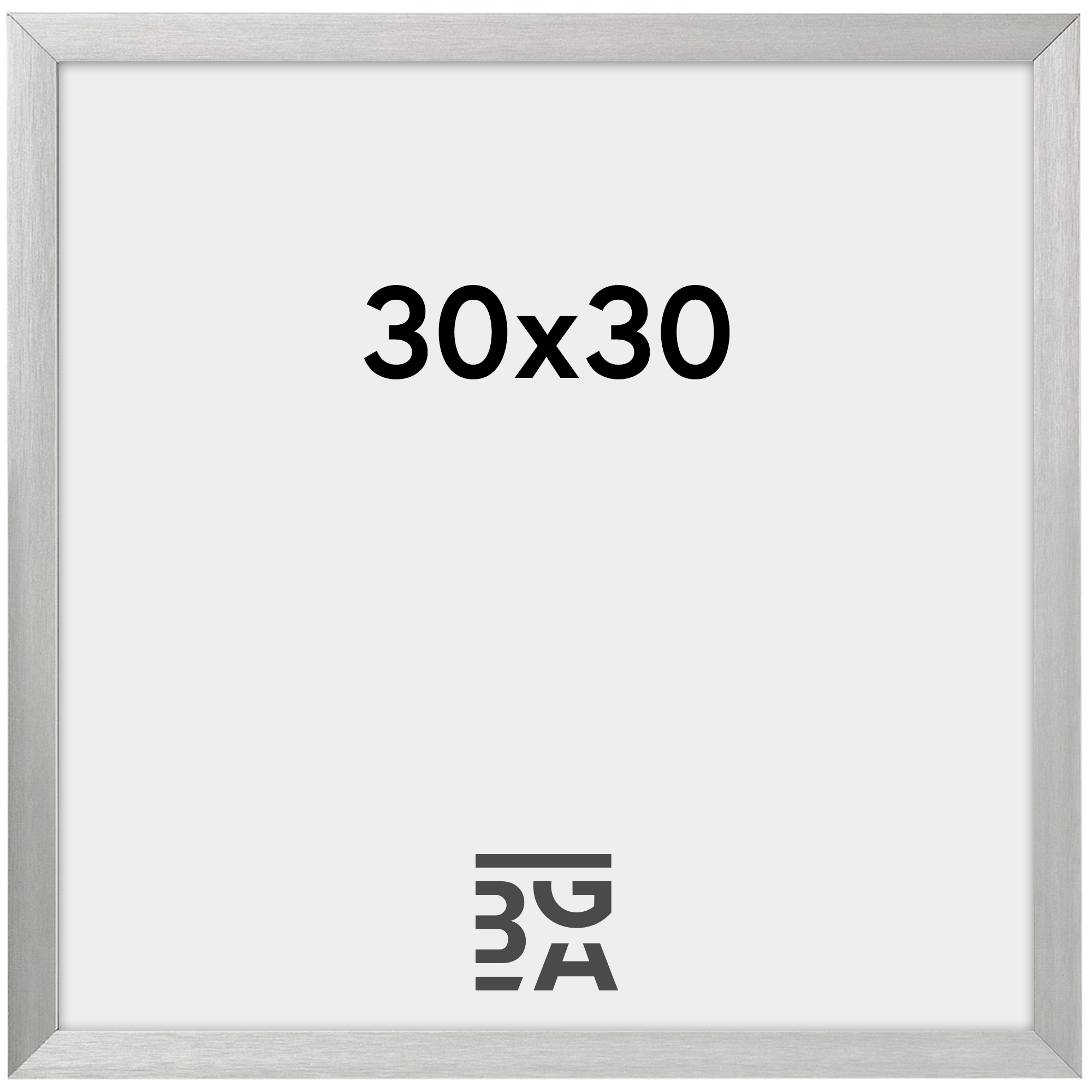 Frame Chair Silver - 30x30 cm