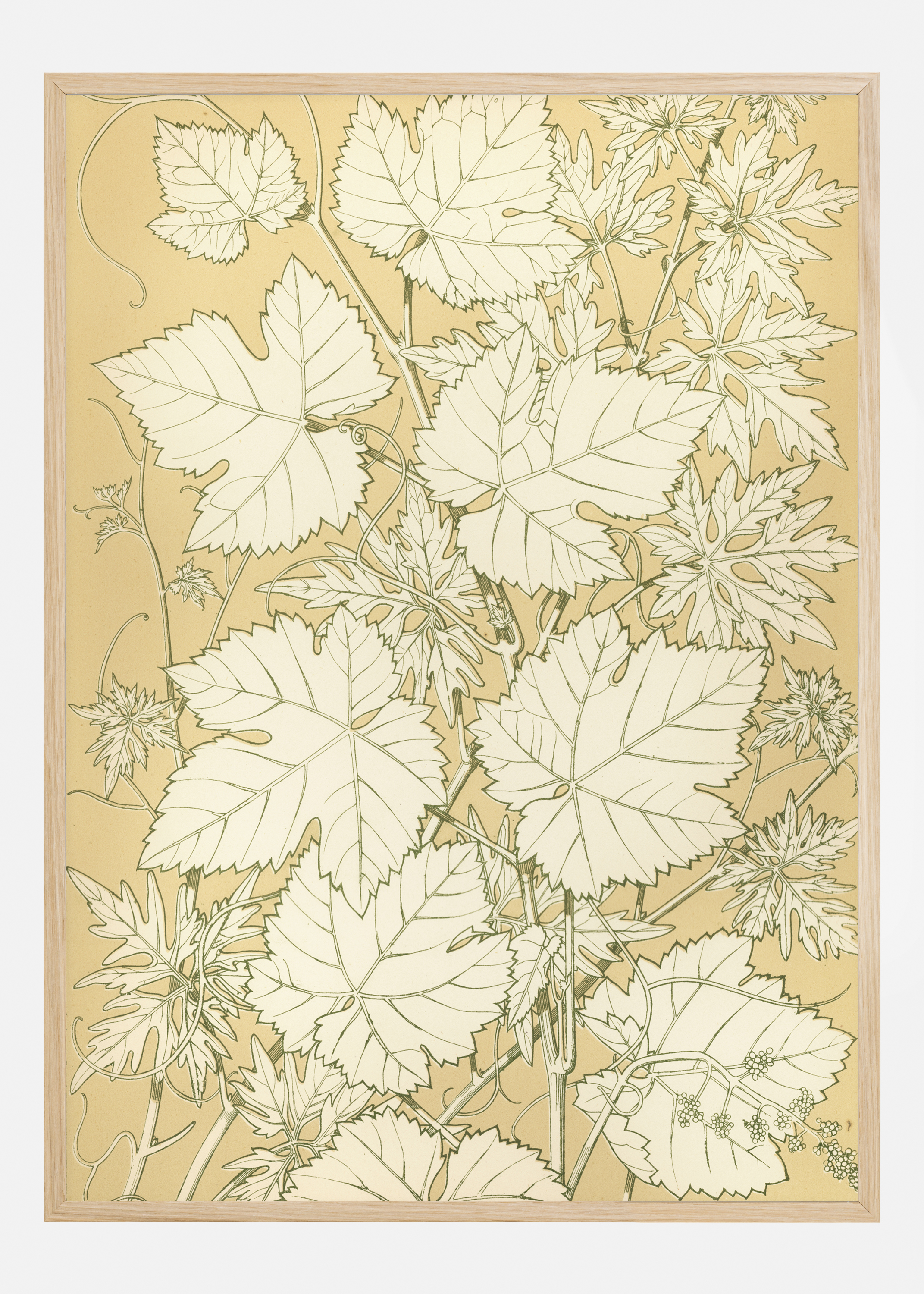 Abstract Leaf II Poster (30x40 cm)