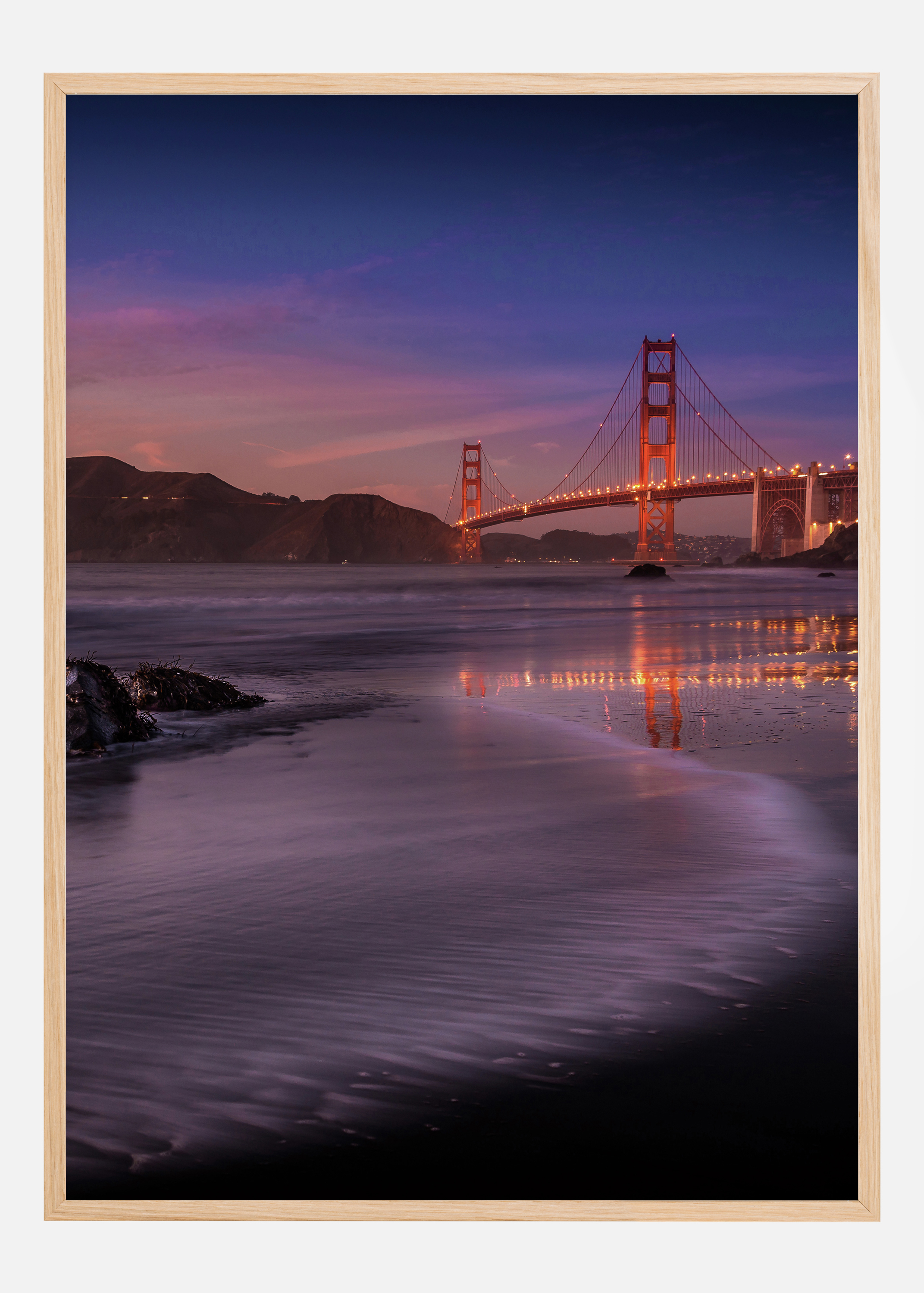 Golden Gate Poster (21x29.7 cm (A4))