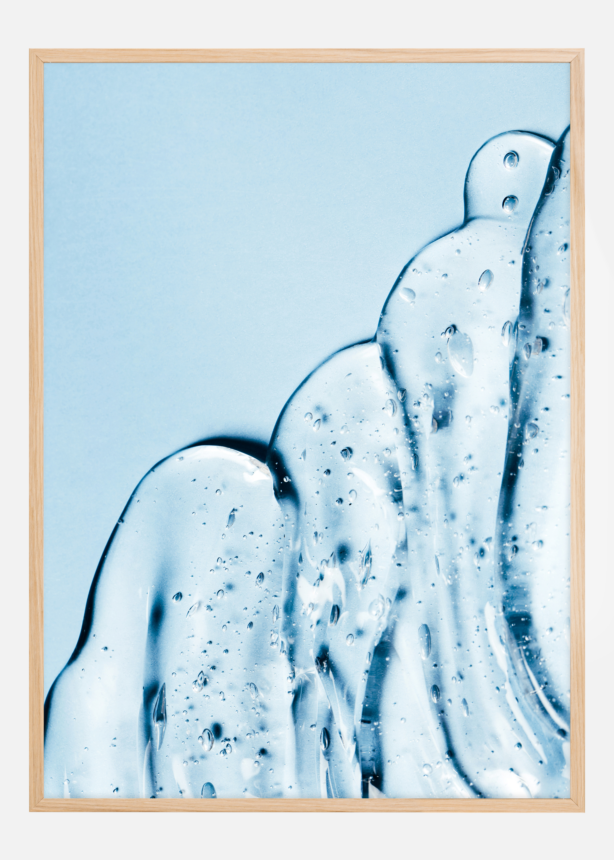 Blue Gel Poster (30x40 cm)
