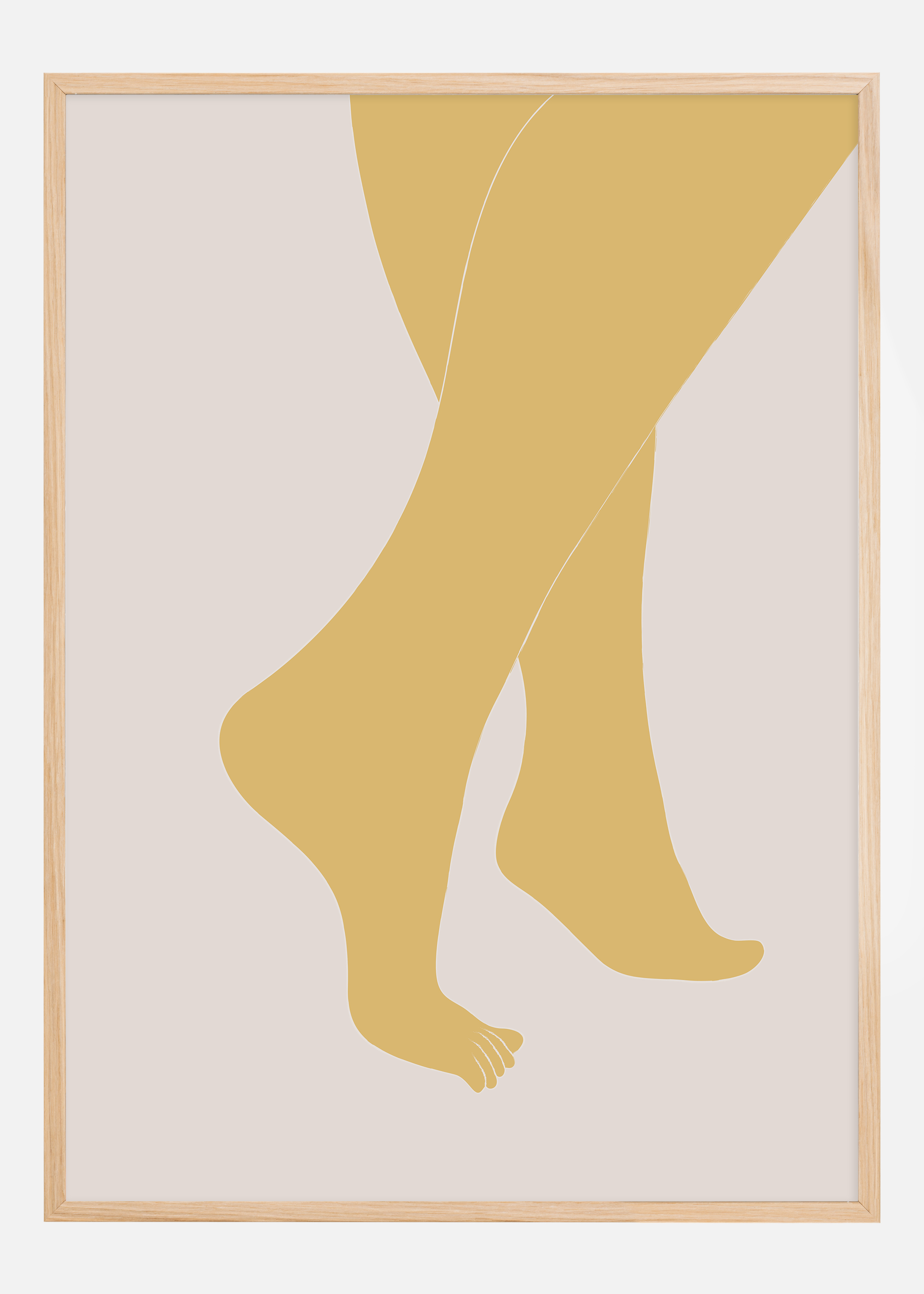 Tip Toe Poster (30x40 cm)