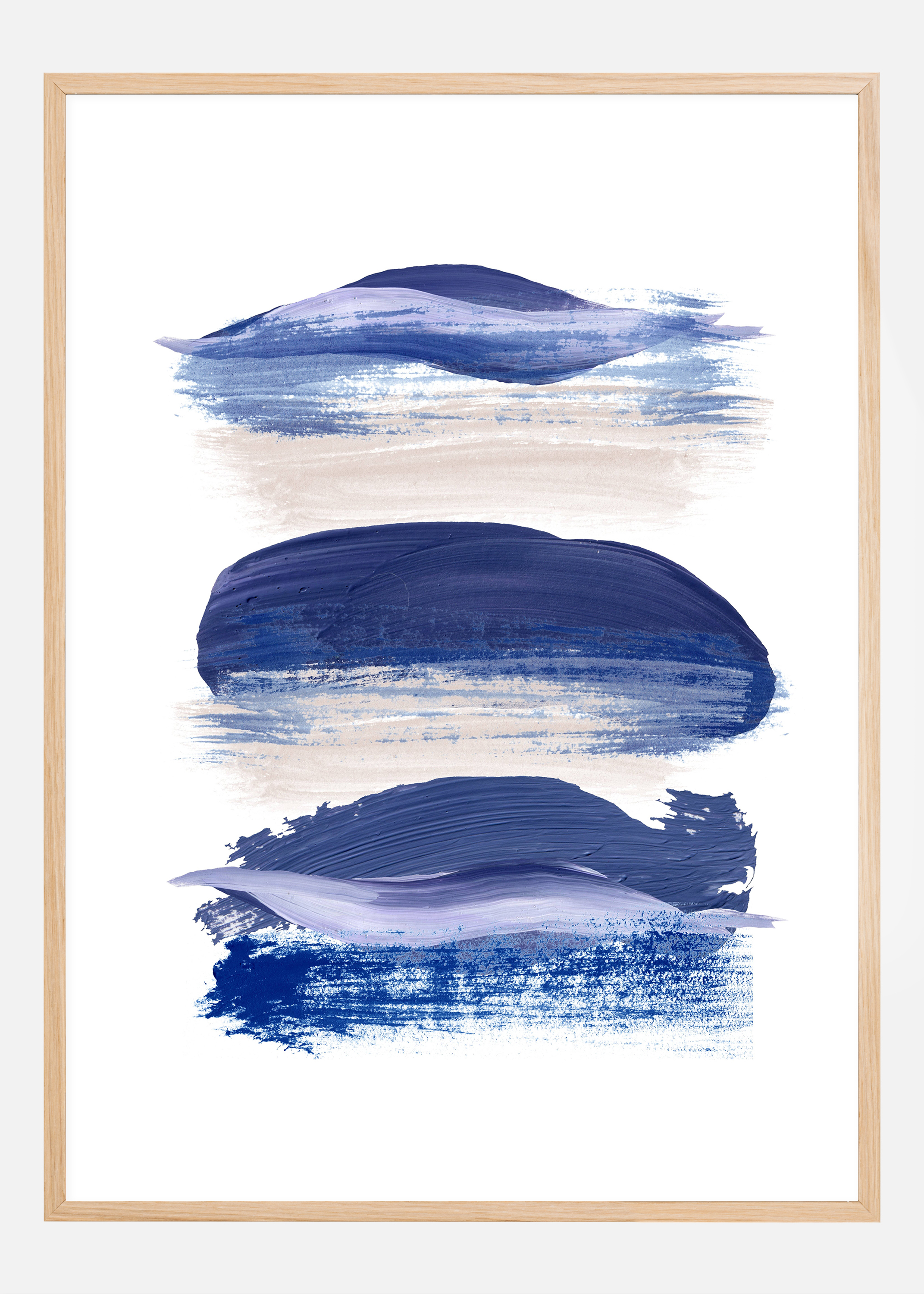Boho Purple Lines Poster (70x100 cm)