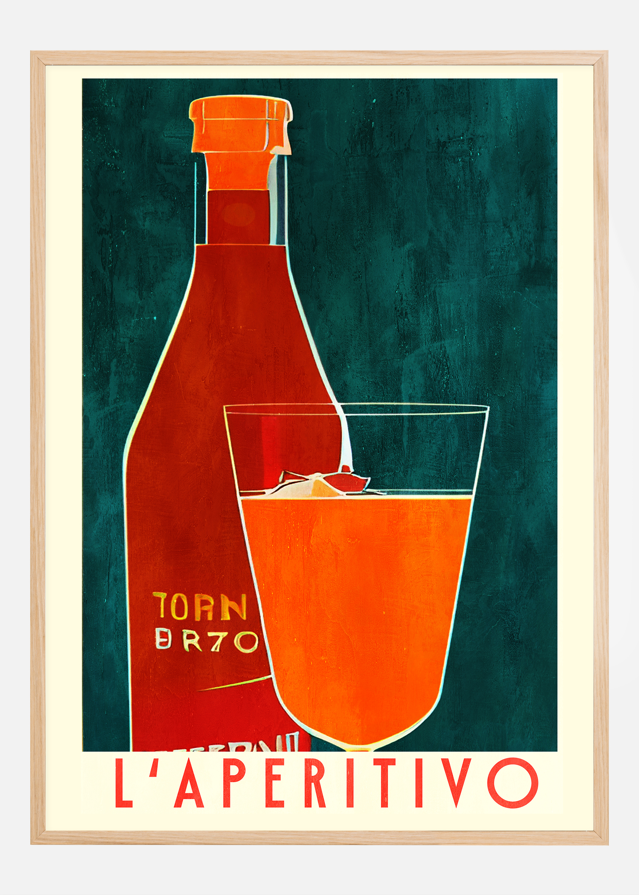 L'aperitivo Poster (21x29.7 cm (A4))