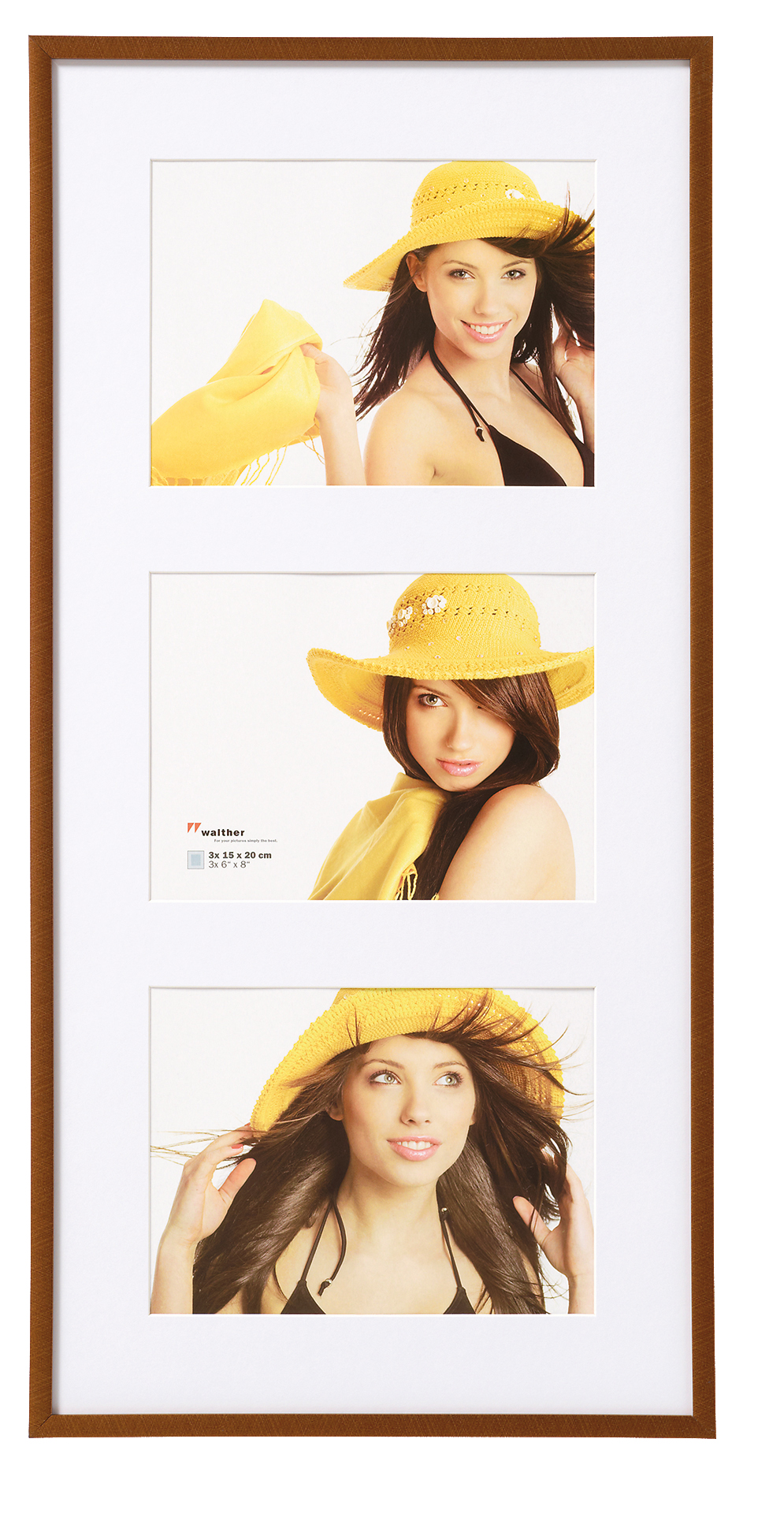 New Lifestyle Collage frame Bronze - 3 Pictures (15x20 cm)
